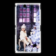 Coque Sony Xpéria Z Ultra Sapin de Noël et petite fille