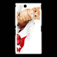 Coque Sony Xpéria Z Ultra Chaton Noël