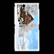 Coque Sony Xpéria Z Ultra Chalet enneigé 2