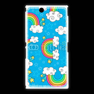 Coque Sony Xpéria Z Ultra Ciel Rainbow