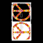 Coque Sony Xpéria Z Ultra Symbole de la paix Hippie