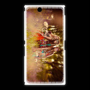 Coque Sony Xpéria Z Ultra Groupe de hippie dans les champs