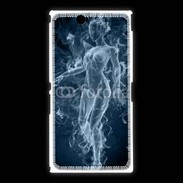 Coque Sony Xpéria Z Ultra Femme en fumée de cigarette