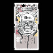 Coque Sony Xpéria Z Ultra Tête de Mort Skull King