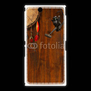 Coque Sony Xpéria Z Ultra Canne à pêche et hameçons pêcheur