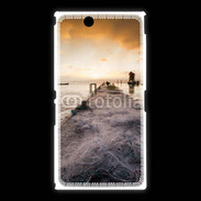 Coque Sony Xpéria Z Ultra Filet de pêche sur ponton pêcheur