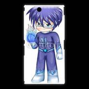 Coque Sony Xpéria Z Ultra Chibi style illustration of a superhero