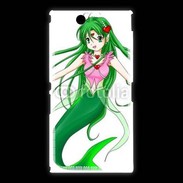 Coque Sony Xpéria Z Ultra Fille manga verte