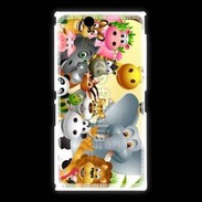 Coque Sony Xpéria Z Ultra Cartoon animaux fun