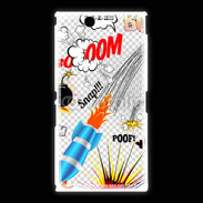 Coque Sony Xpéria Z Ultra Vintage cartoon comic