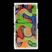 Coque Sony Xpéria Z Ultra graffiti fuck 