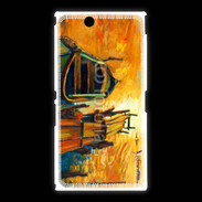 Coque Sony Xpéria Z Ultra Peinture de bateau