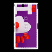 Coque Sony Xpéria Z Ultra I love Macarons
