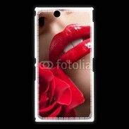 Coque Sony Xpéria Z Ultra Bouche et rose glamour