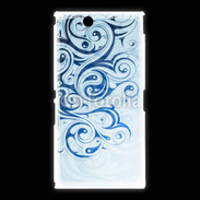 Coque Sony Xpéria Z Ultra Fond tribal bleu