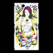 Coque Sony Xpéria Z Ultra Tatouage Girl