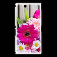 Coque Sony Xpéria Z Ultra Bouquet de fleur sur bois