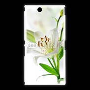 Coque Sony Xpéria Z Ultra Fleurs de Lys blanc