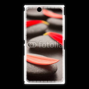 Coque Sony Xpéria Z Ultra Galet et pétales