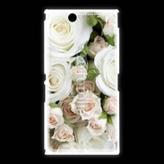Coque Sony Xpéria Z Ultra Rose blanche et rose 5