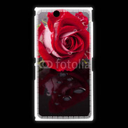 Coque Sony Xpéria Z Ultra Belle rose Rouge 10