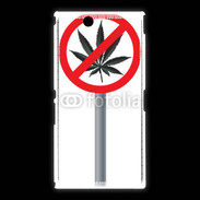 Coque Sony Xpéria Z Ultra Cannabis interdit