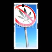 Coque Sony Xpéria Z Ultra Interdiction de cannabis