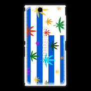 Coque Sony Xpéria Z Ultra Drapeau Uruguay cannabis