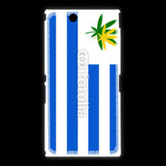 Coque Sony Xpéria Z Ultra Drapeau Uruguay cannabis 2