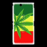 Coque Sony Xpéria Z Ultra Drapeau reggae cannabis