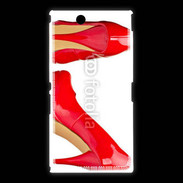 Coque Sony Xpéria Z Ultra Escarpins rouges