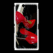 Coque Sony Xpéria Z Ultra Escarpins rouges sur piano