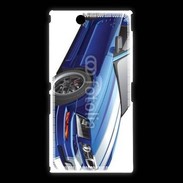 Coque Sony Xpéria Z Ultra Mustang bleue