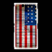 Coque Sony Xpéria Z Ultra Drapeau USA Vintage