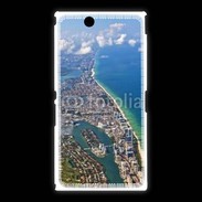 Coque Sony Xpéria Z Ultra Vue aérienne de la cote de Miami