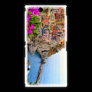 Coque Sony Xpéria Z Ultra Cote italienne fleurie