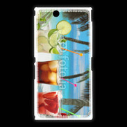 Coque Sony Xpéria Z Ultra Cocktail sur la plage