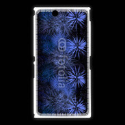 Coque Sony Xpéria Z Ultra Feu d'artifice bleu