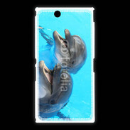 Coque Sony Xpéria Z Ultra Duo de dauphins