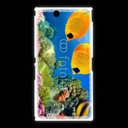 Coque Sony Xpéria Z Ultra Poisson jaune