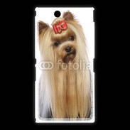 Coque Sony Xpéria Z Ultra Yorkie de face
