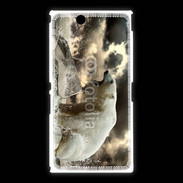 Coque Sony Xpéria Z Ultra Ours blanc en colère