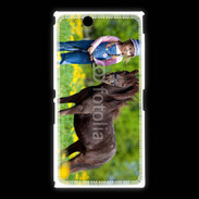 Coque Sony Xpéria Z Ultra Petite fille avec son poney