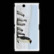 Coque Sony Xpéria Z Ultra Famille de Pingouin Empereur