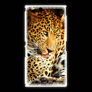 Coque Sony Xpéria Z Ultra Portrait de léopard
