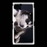 Coque Sony Xpéria Z Ultra Chiot Husky de Sibérie