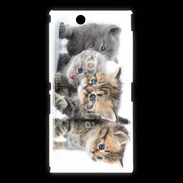 Coque Sony Xpéria Z Ultra Groupe de chatons 7