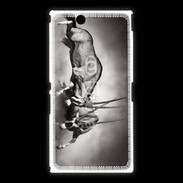 Coque Sony Xpéria Z Ultra Combat d'animaux sauvages