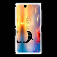 Coque Sony Xpéria Z Ultra Dauphin dans l'océan 5