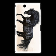 Coque Sony Xpéria Z Ultra Cheval noir au galop 5